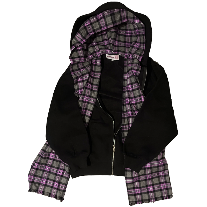 Scarf Hoodie BLACK