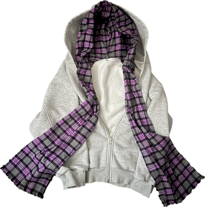 Scarf Hoodie GREY